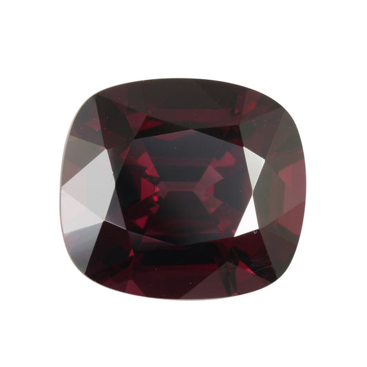 11.97ct Cushion Reddish Rhodolite