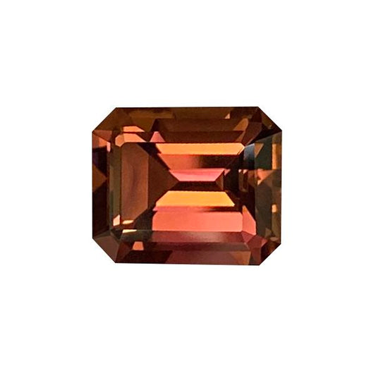 7.51ct Emerald Cut Pink Tourmaline