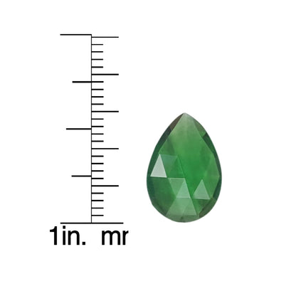 4.35ct Pear Shape Bright Green Tsavorite