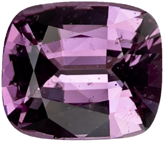 3.22ct Cushion Pink Malaya Garnet