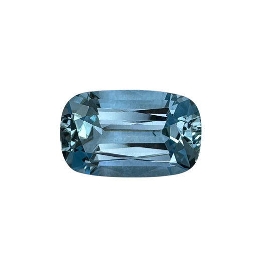 6.09ct Cushion AAA Color Aquamarine