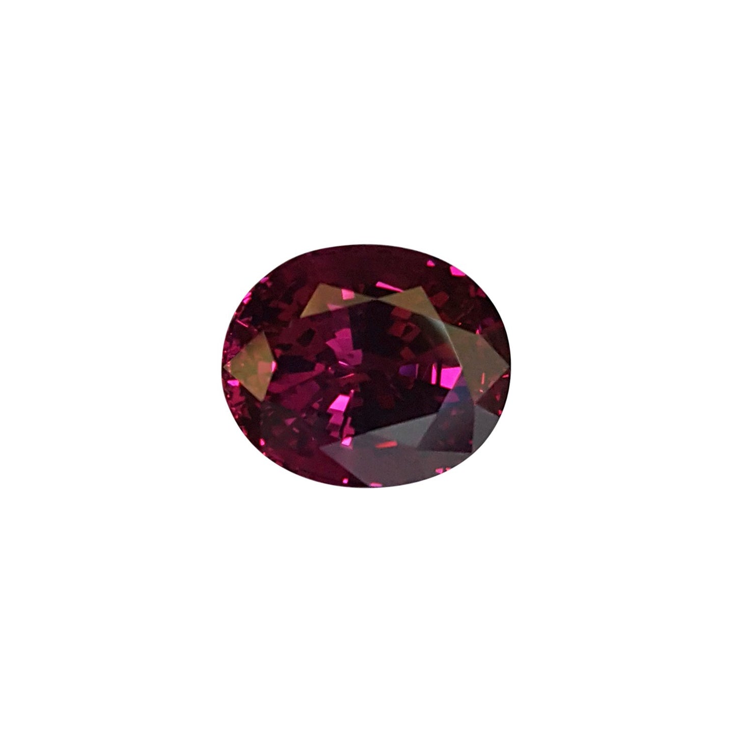 10.54ct Oval AAA Color Rhodolite