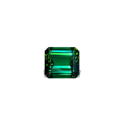 Emerald Cut Blue-Green Tourmaline