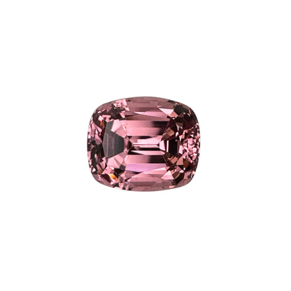 8.12ct Cushion Peach Malaya Garnet