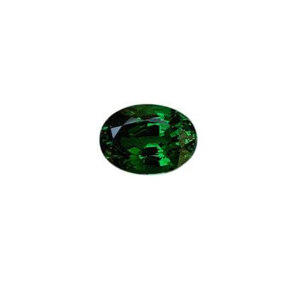 3.08ct Oval Gem Quality - Fine Intense Green Tsavorite