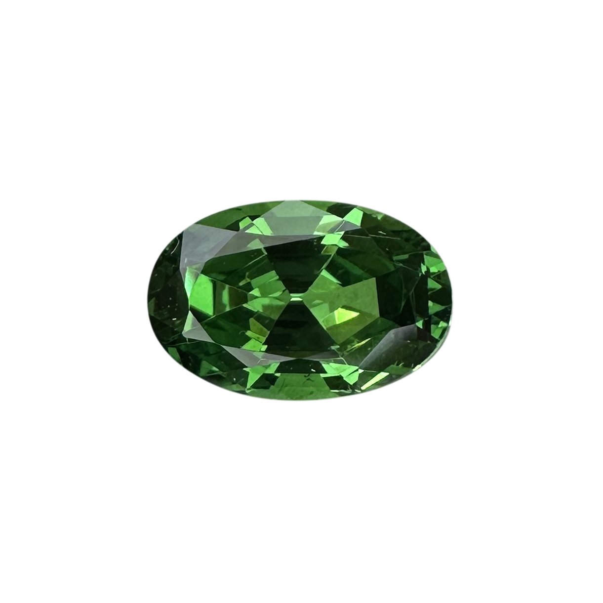 2.2ct Oval Bright Green Tsavorite