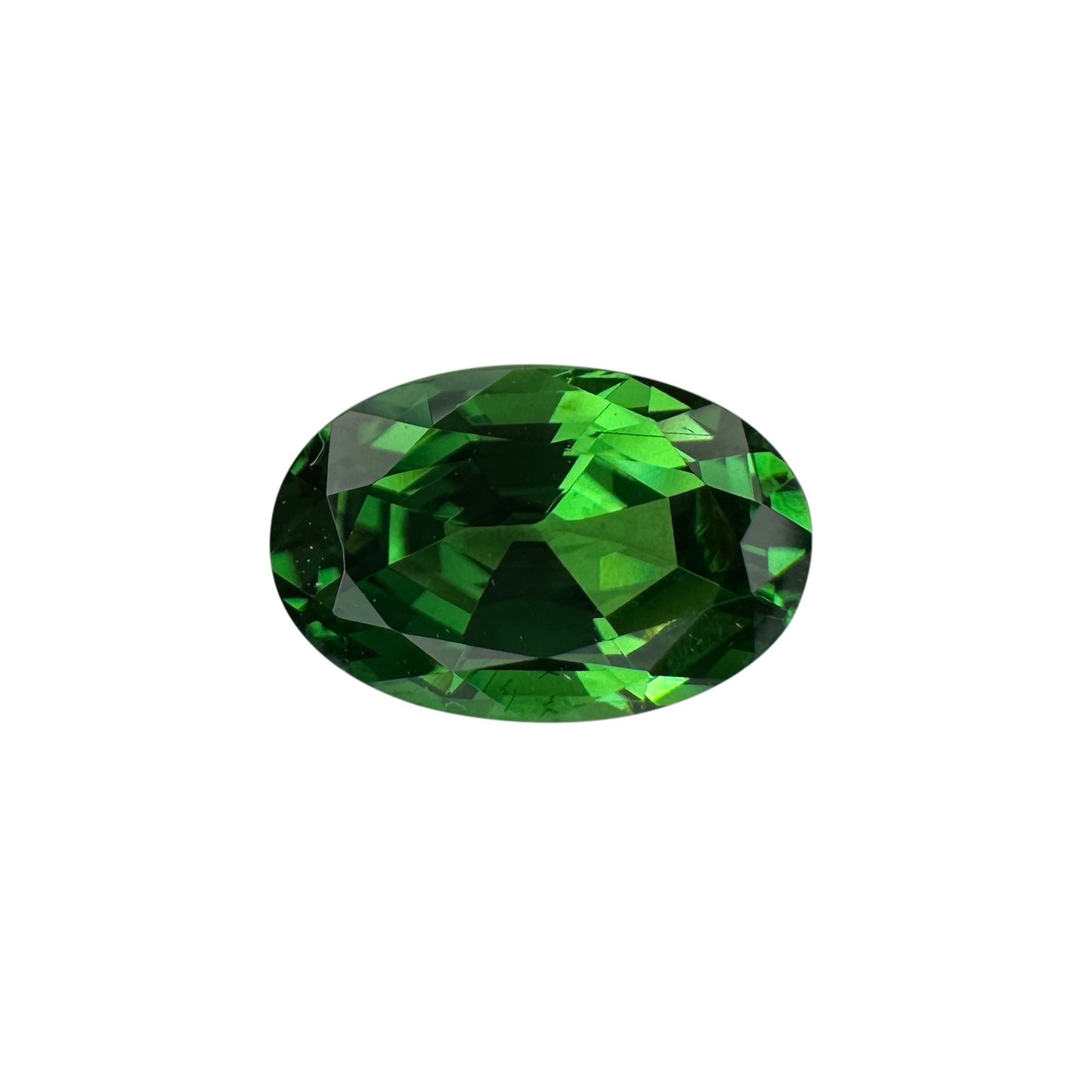 2.2ct Oval Bright Green Tsavorite