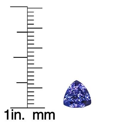 7mm Trillion AAA Color Tanzanite