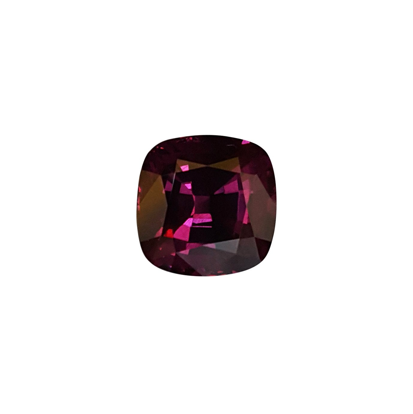 6.13ct Cushion AAAA Color Rhodolite