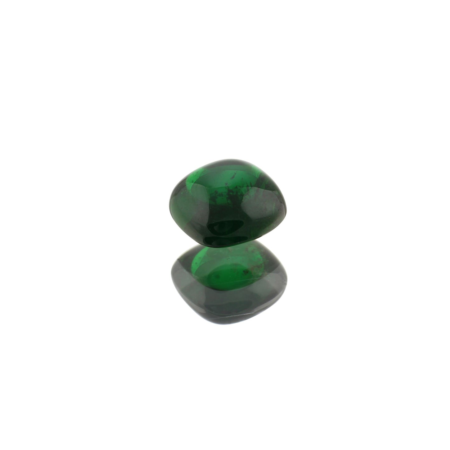 2ct Cushion Cab Deep Saturated Green Tsavorite