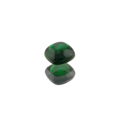 2ct Cushion Cab Deep Saturated Green Tsavorite