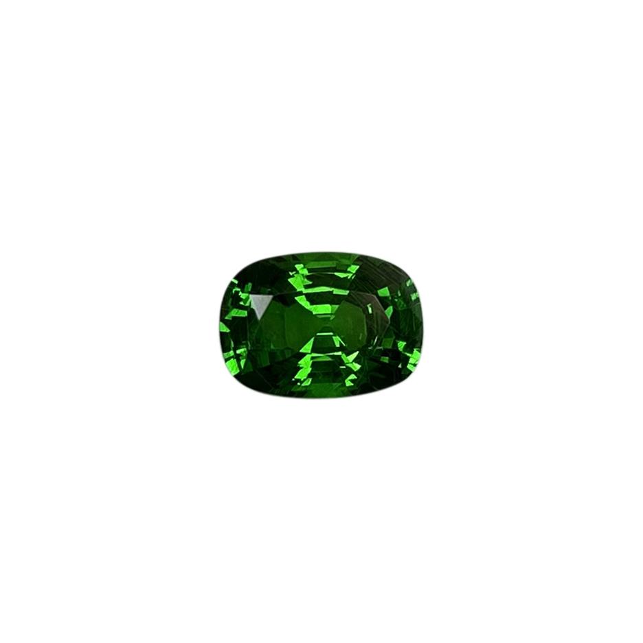 8x6mm Cushion Fine Intense Green Tsavorite
