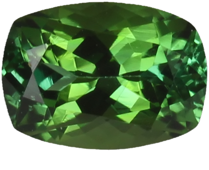 7x5mm Cushion Mint Green Tourmaline