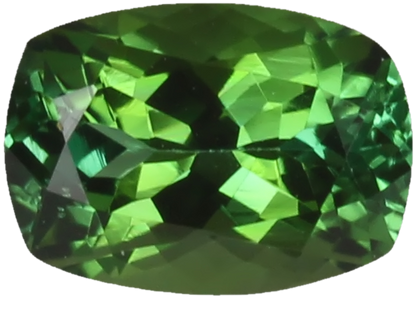 7x5mm Cushion Mint Green Tourmaline