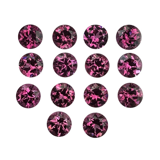 7.0mm Round Rhodolite Garnet