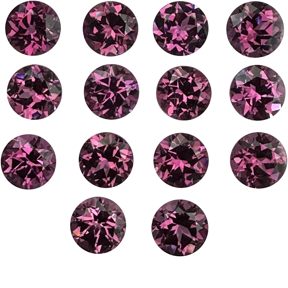 7.0mm Round Rhodolite Garnet