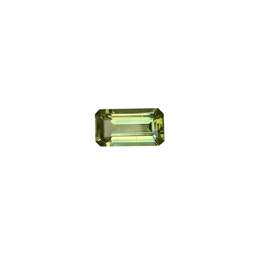6.03ct Emerald Cut Light Green Tourmaline