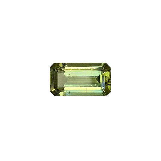 6.03ct Emerald Cut Light Green Tourmaline