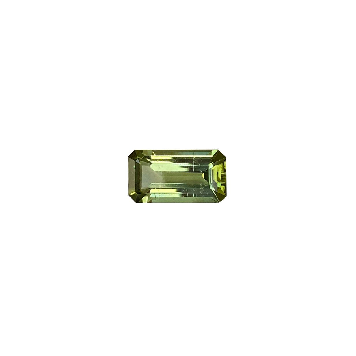 6.03ct Emerald Cut Light Green Tourmaline