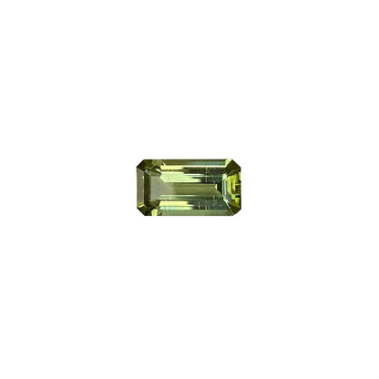 6.03ct Emerald Cut Light Green Tourmaline