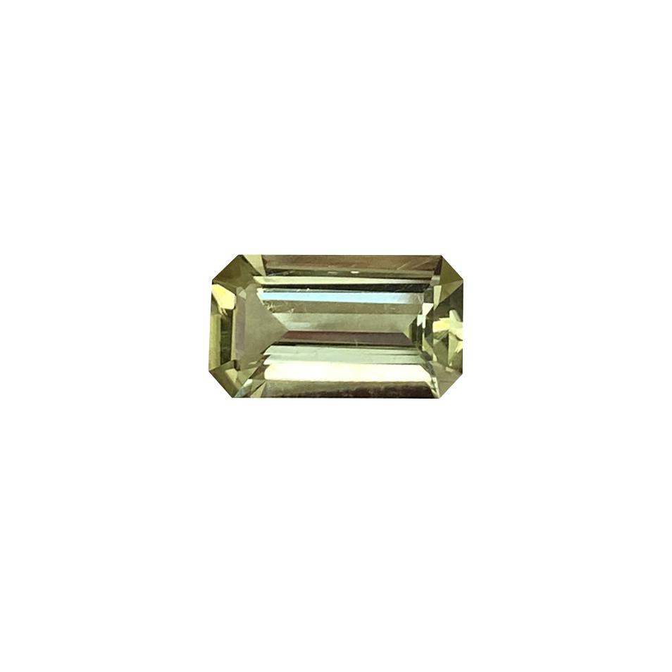 6.11ct Emerald Cut Grey Tourmaline