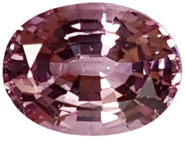 9.1x7mm Oval Lilac Spinel