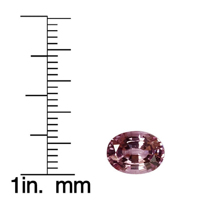 9.1x7mm Oval Lilac Spinel