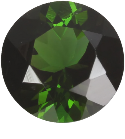 8mm Round Deep Green Tourmaline