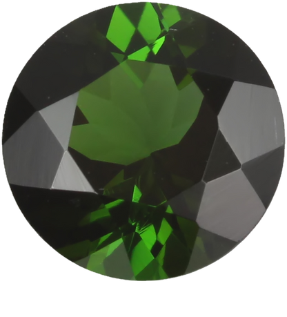 8mm Round Deep Green Tourmaline