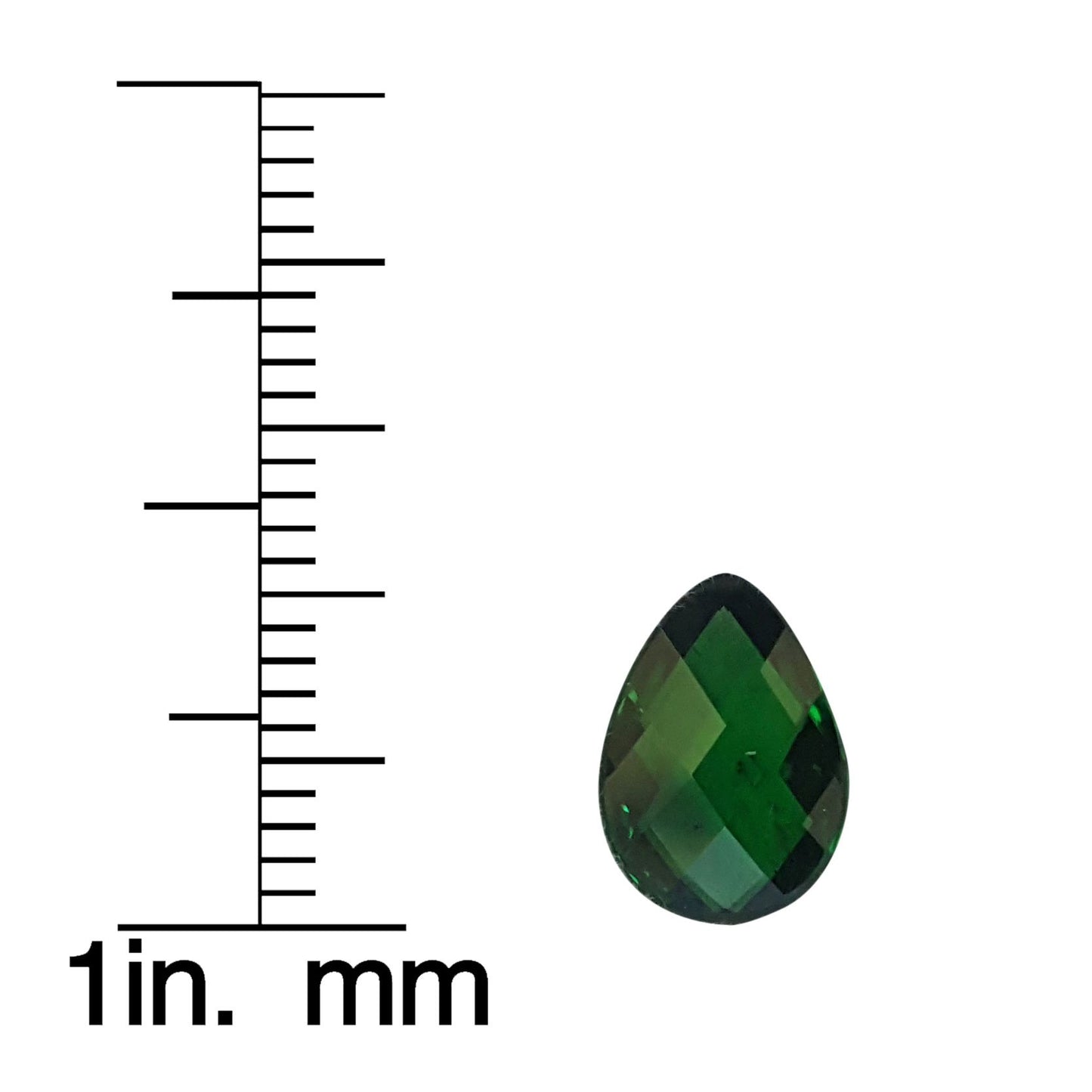 2.29ct Pear Shape Fine Saturated Green Tsavorite