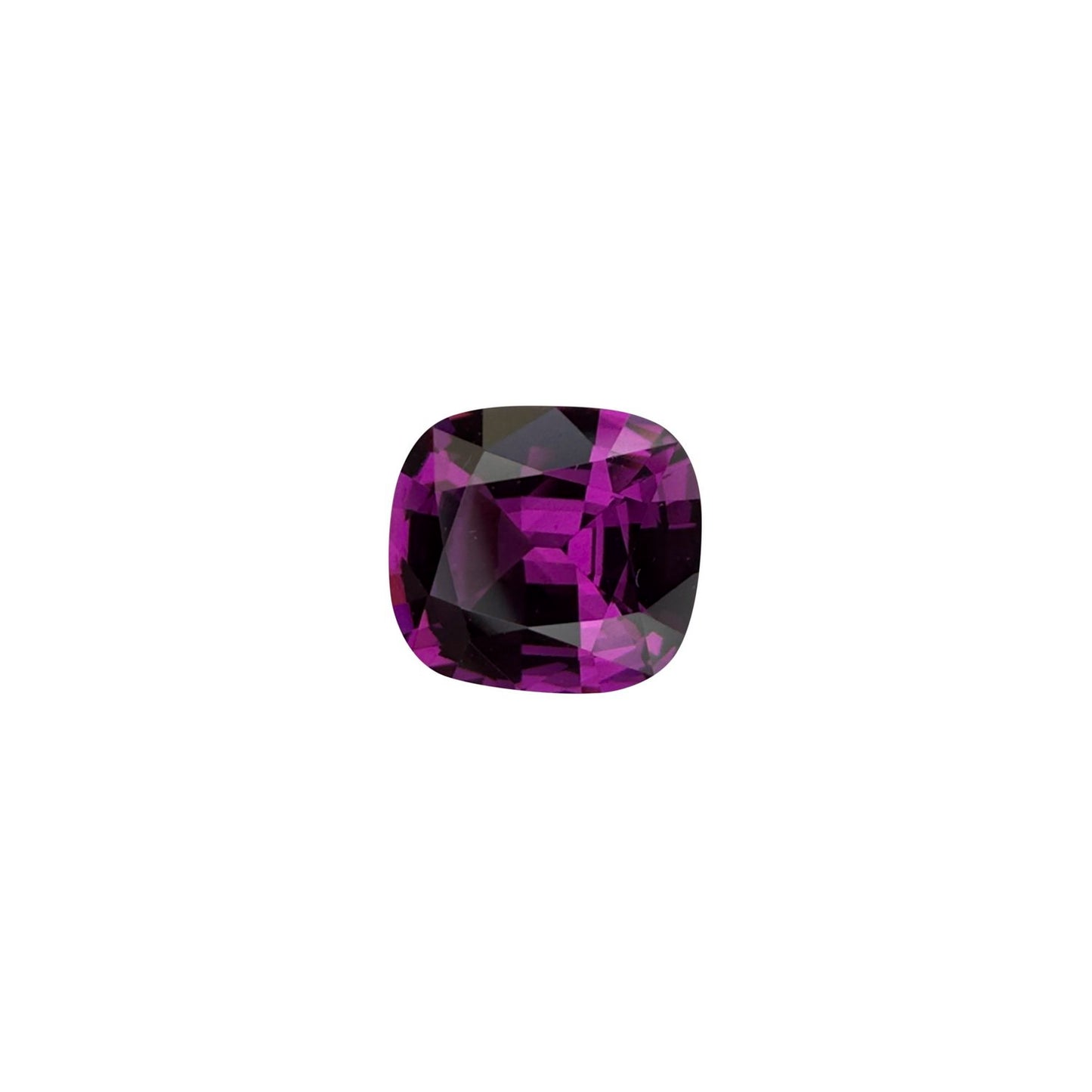 2.66ct Cushion Open Burgundy Rhodolite