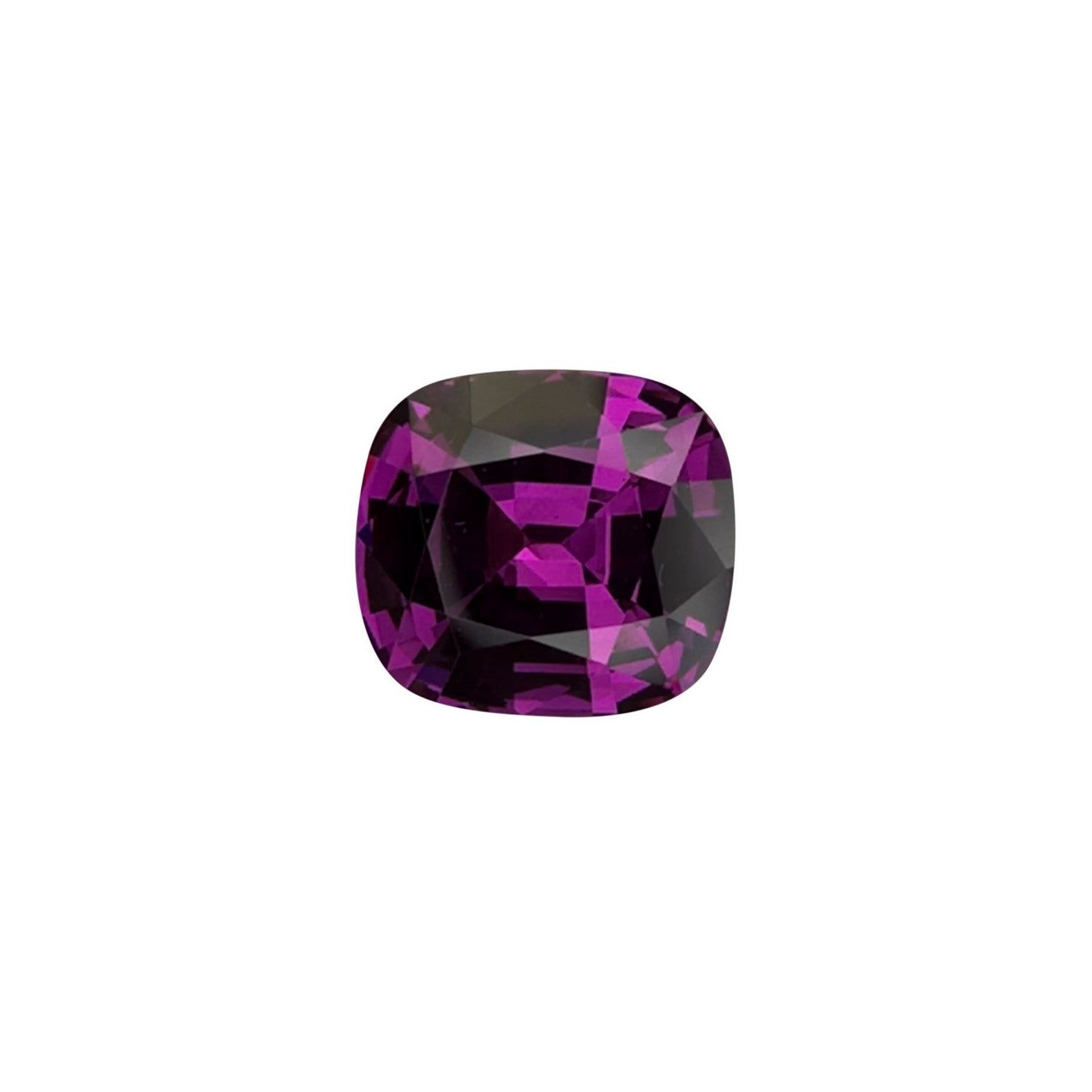 2.66ct Cushion Open Burgundy Rhodolite