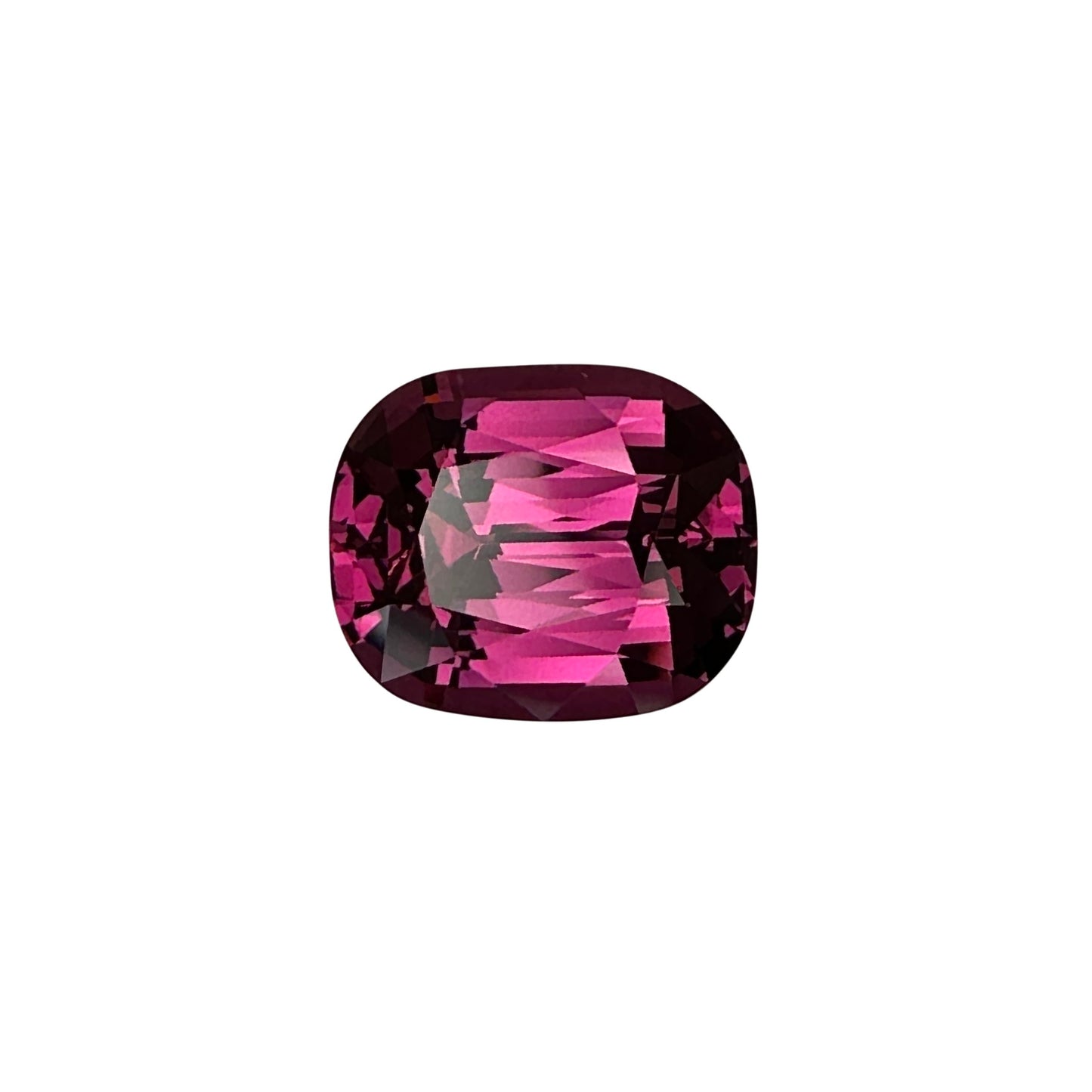 6.99ct Cushion Medium Pink Rhodolite