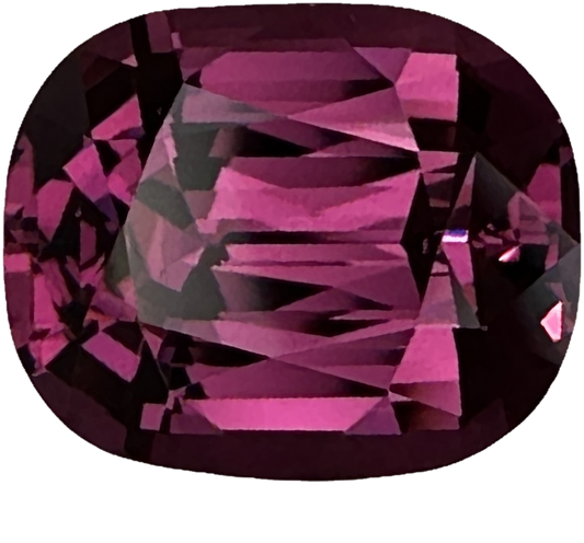 6.99ct Cushion Medium Pink Rhodolite