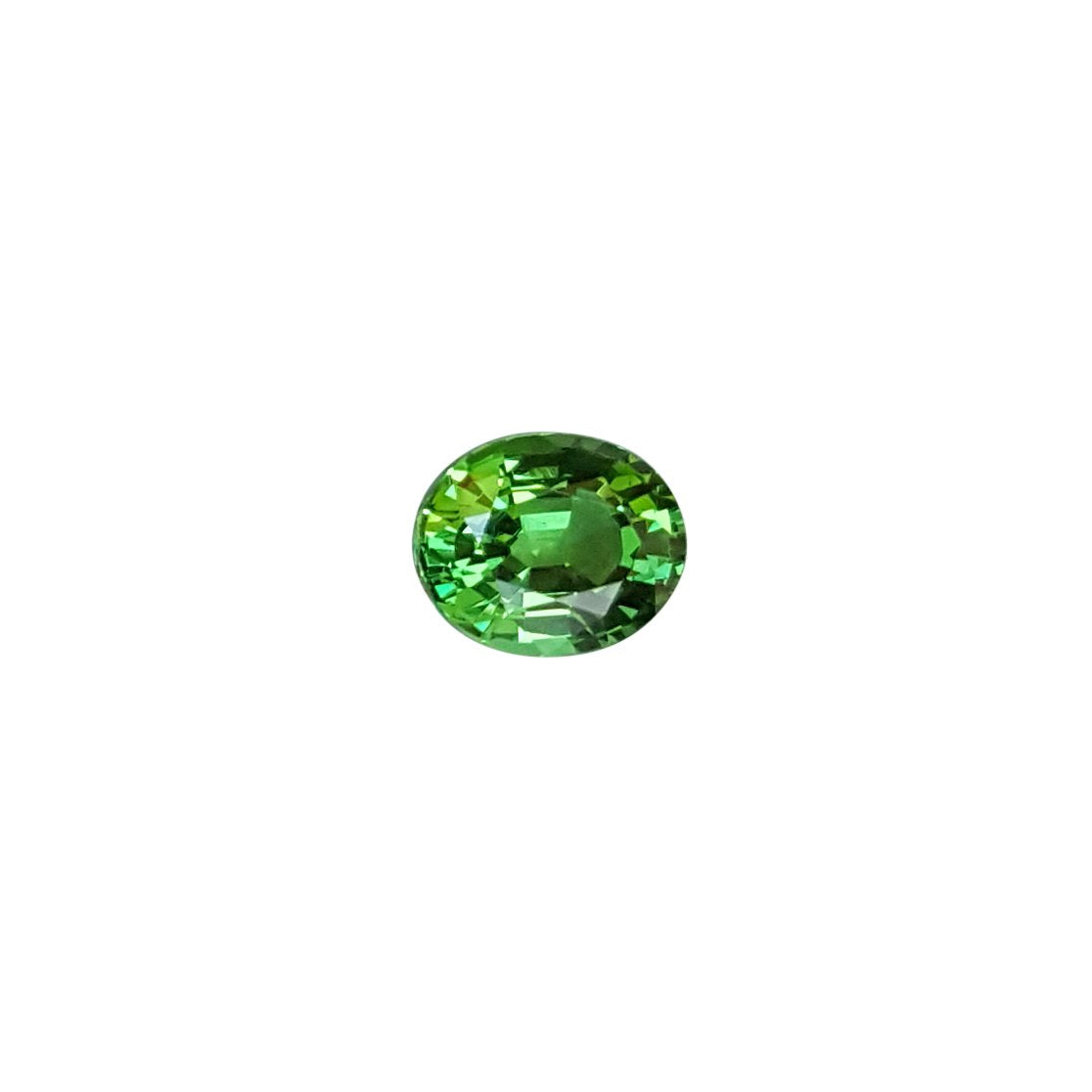 1.06ct Oval Bright Green Tsavorite