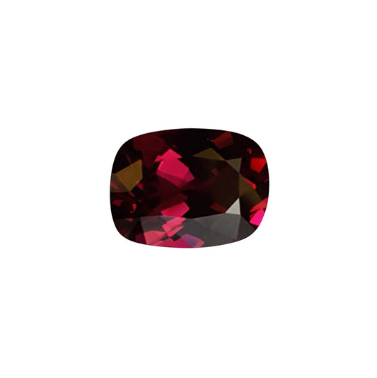 9.34ct Cushion Open Burgundy Rhodolite