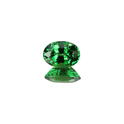 3.89ct Oval Bright Green Tsavorite