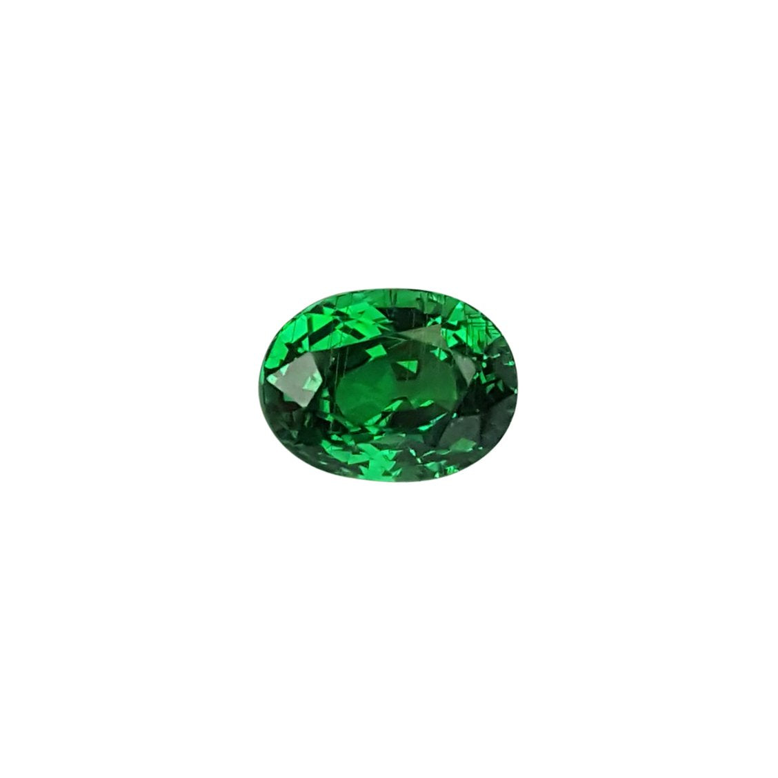 3.04ct Oval Fine Intense Green Tsavorite