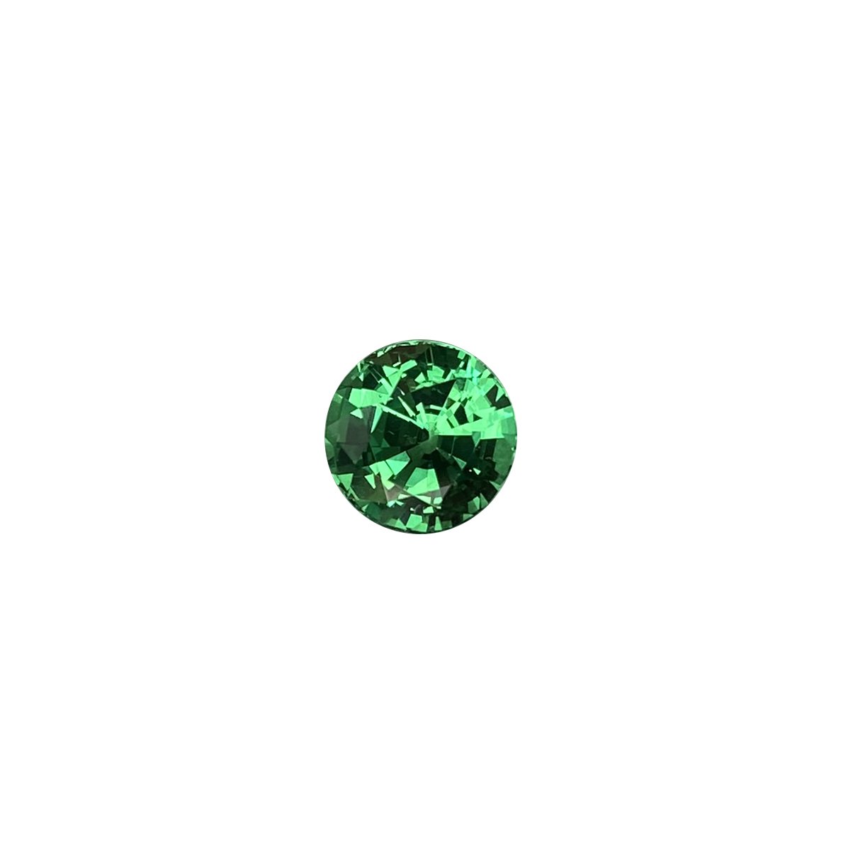 1.72ct Round Bright Green Tsavorite