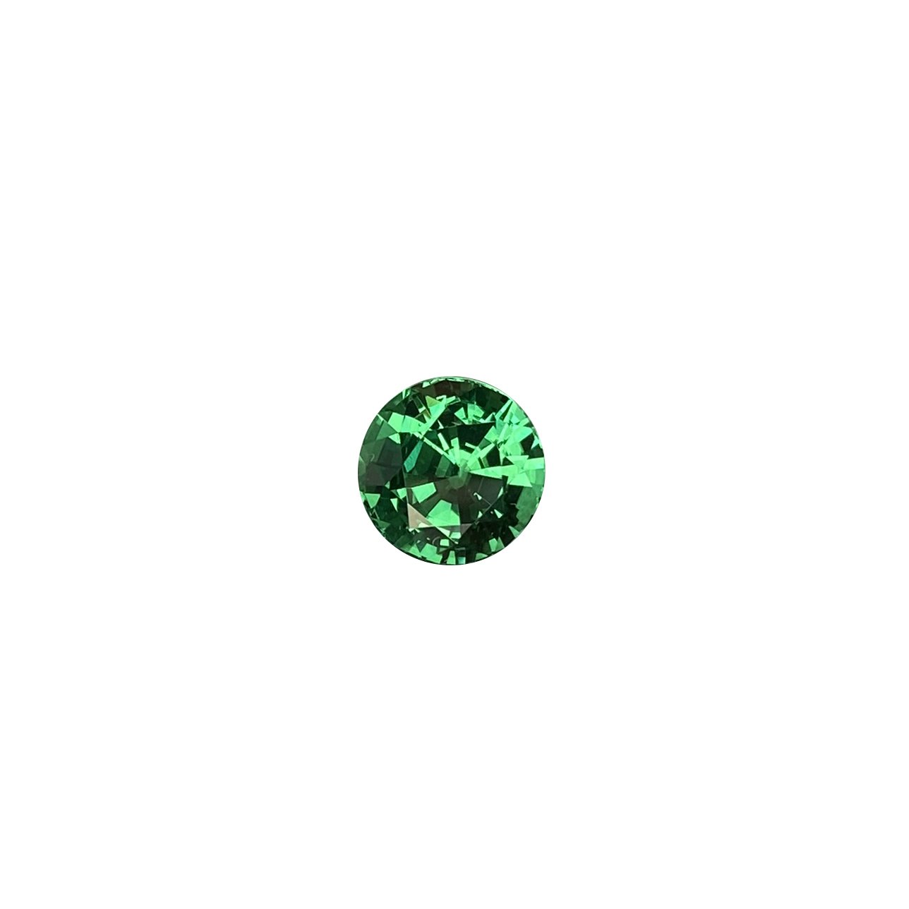 1.72ct Round Bright Green Tsavorite