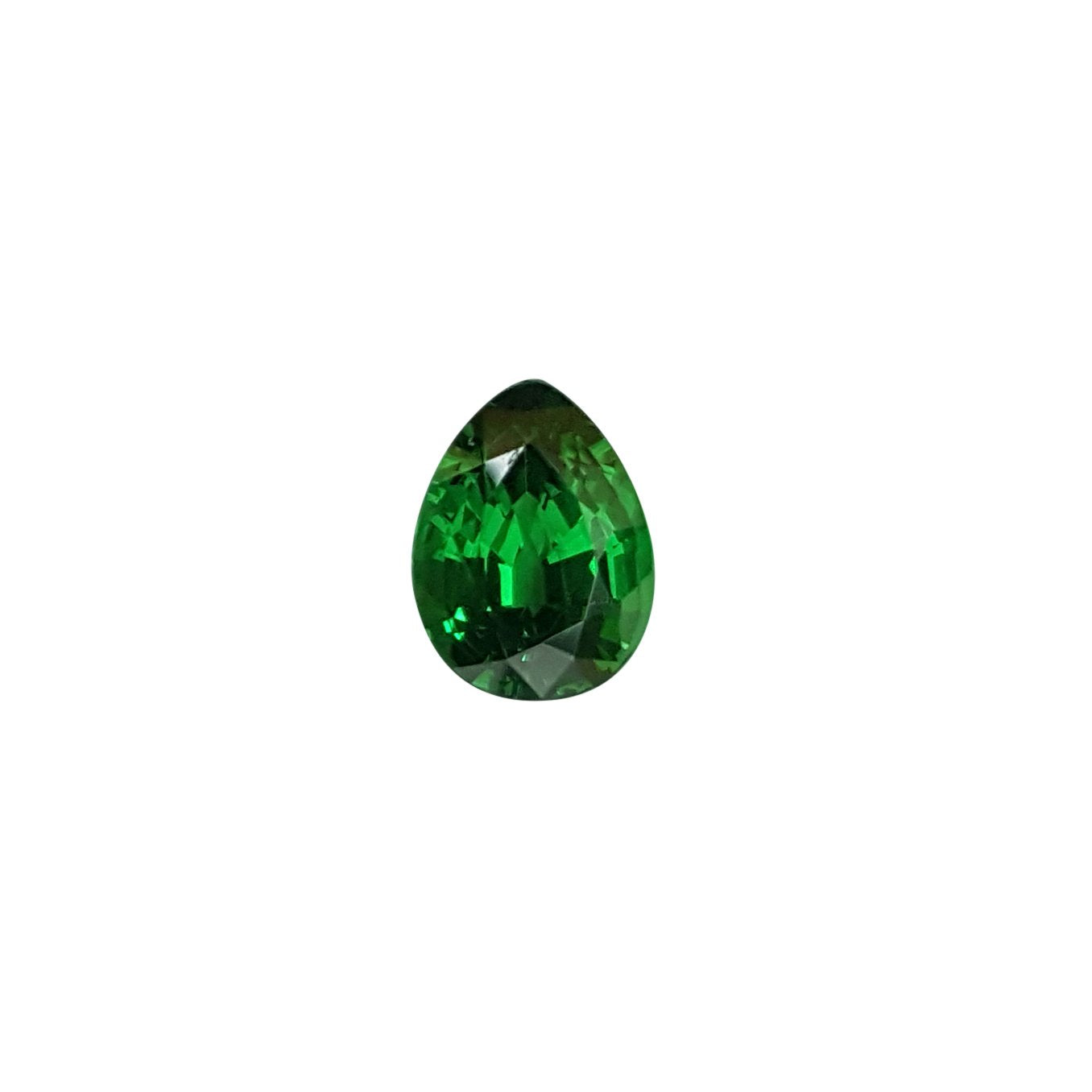 1.27ct Pear Shape Fine Intense Green Tsavorite
