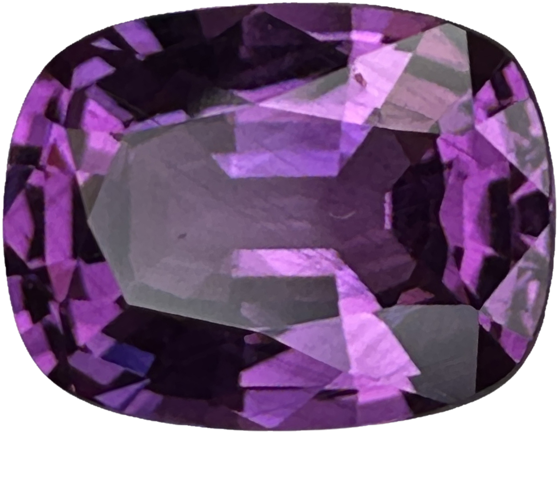 2.84ct Cushion Rhodolite