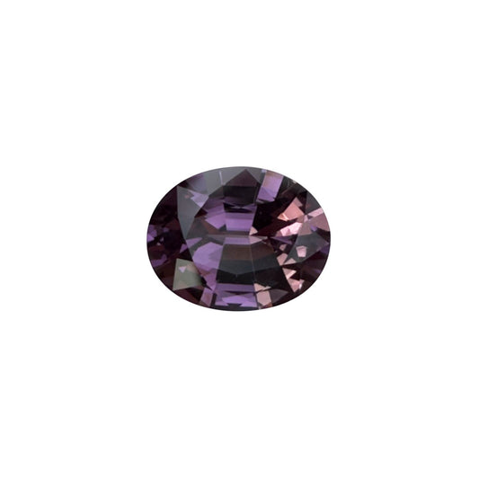 10.2x8.1mm Oval Light Purple Malaya Garnet