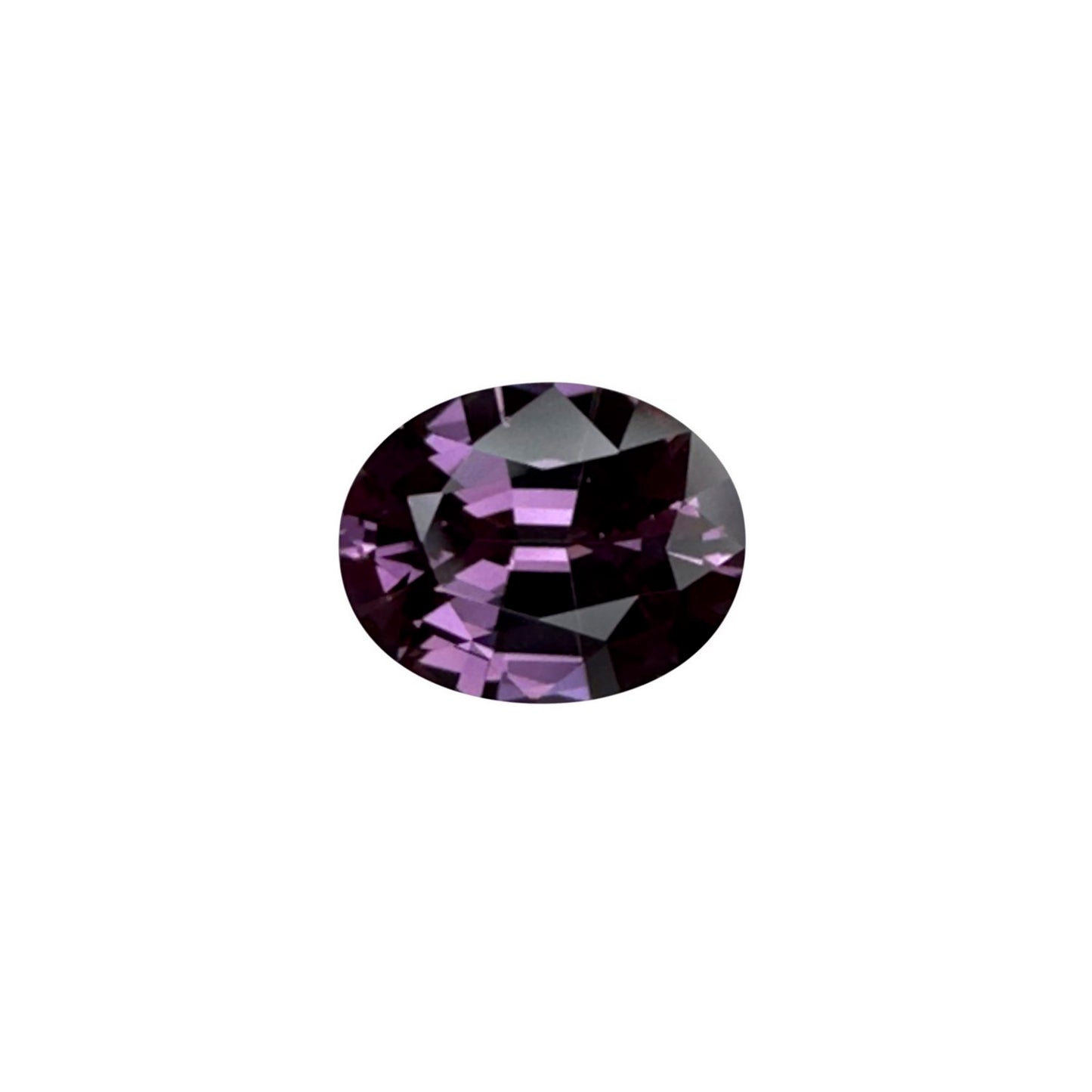 10.2x8.1mm Oval Light Purple Malaya Garnet