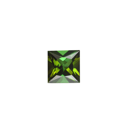 6.5mm Princess Cut Mint Green Tourmaline