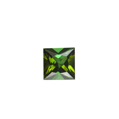 6.5mm Princess Cut Mint Green Tourmaline