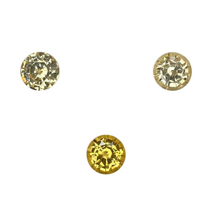 5.6mm Round Light Yellow Grossular Garnet
