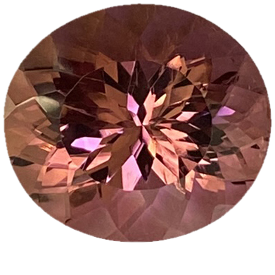 16ct Oval Medium Pink Tourmaline