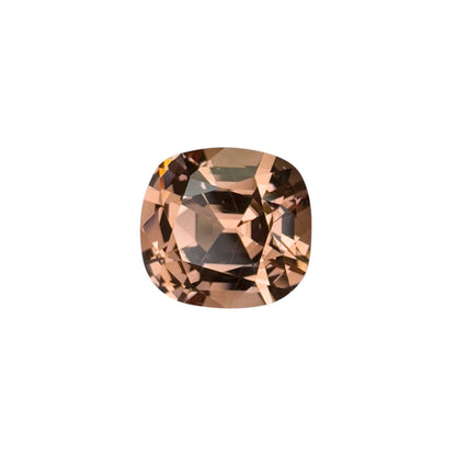 2.48ct Cushion Peach Malaya Garnet