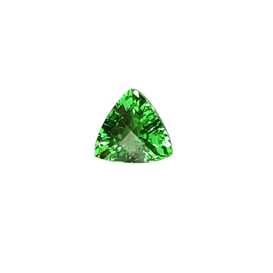1.84ct Trillion Fine Intense Green Tsavorite